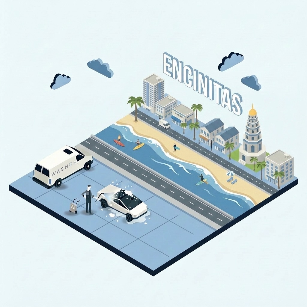 Mobile car detailing service at home in Encinitas